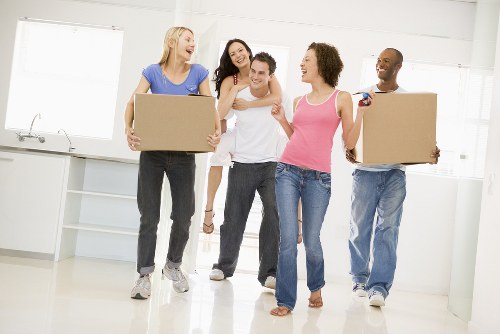 Removal team handling urgent house move in Hampstead