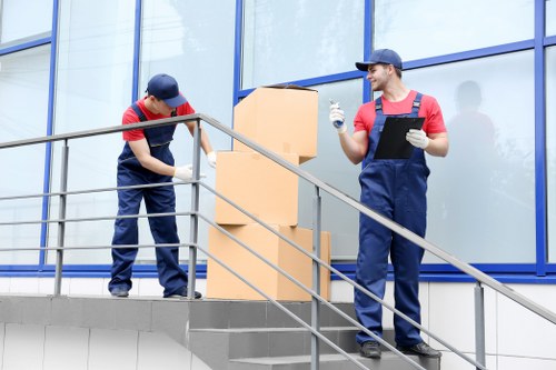 Packing and furniture protection for a Hampstead home relocation
