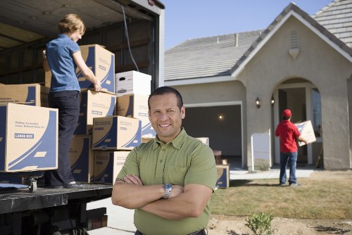 Careful packing materials and labelled boxes used by Hampstead movers