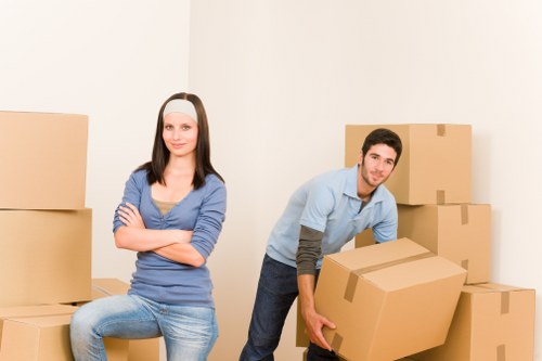 Careful packing and furniture handling by a removal company in Hampstead
