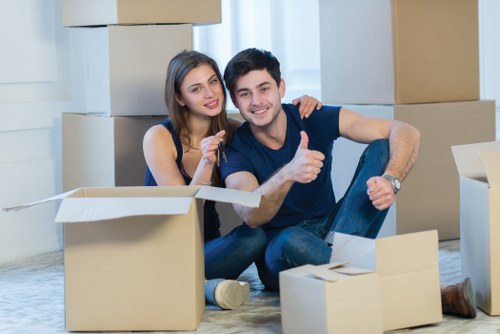 Careful packing and wrapping for furniture removals in Hampstead