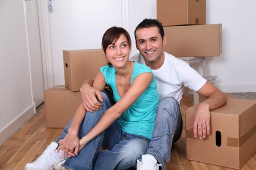 Local Hampstead removal van for home and office transport