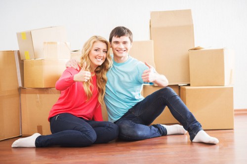 Unpacking service helping a Hampstead home settle in faster