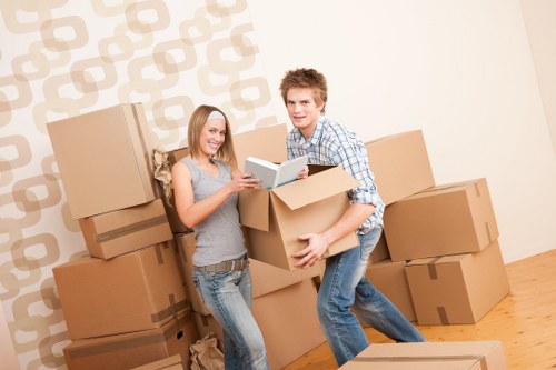 Team handling furniture pick-up in Hampstead with care and efficiency